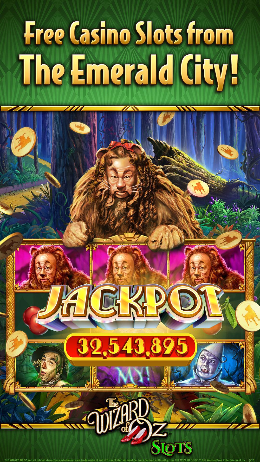 Wizard of oz casino free coins